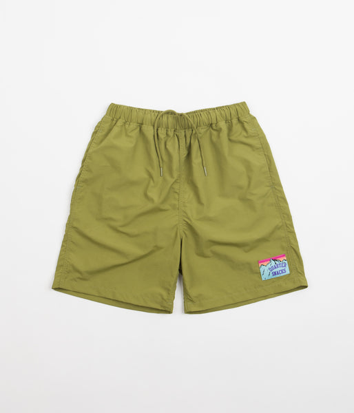 Quartersnacks Hiking Shorts - Pea Green | Flatspot