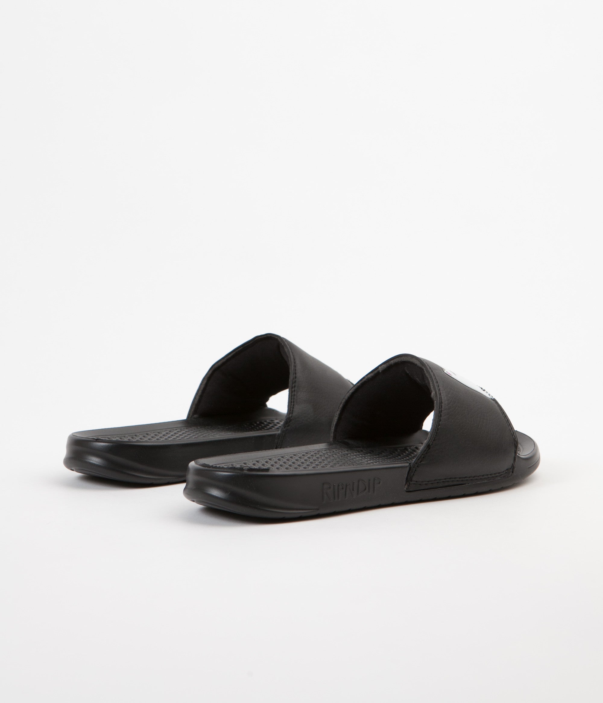 Rip N Dip Lord Nermal Slides - Black | Flatspot