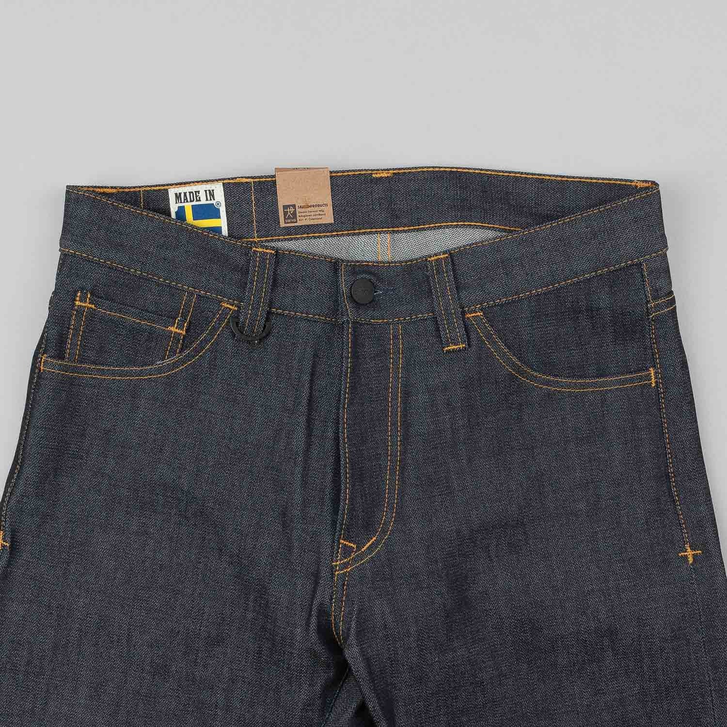 Sarva Reikte Denim Jeans - Broken Twill (Indigo) | Flatspot