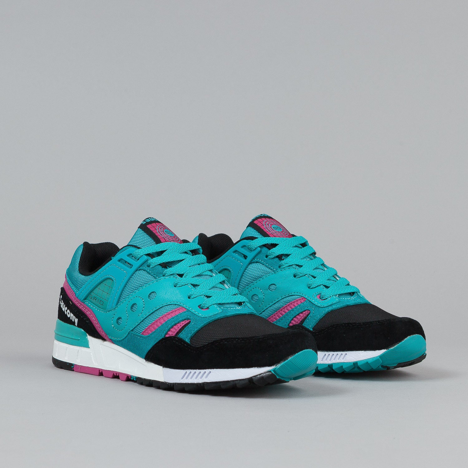 saucony grid sd teal black