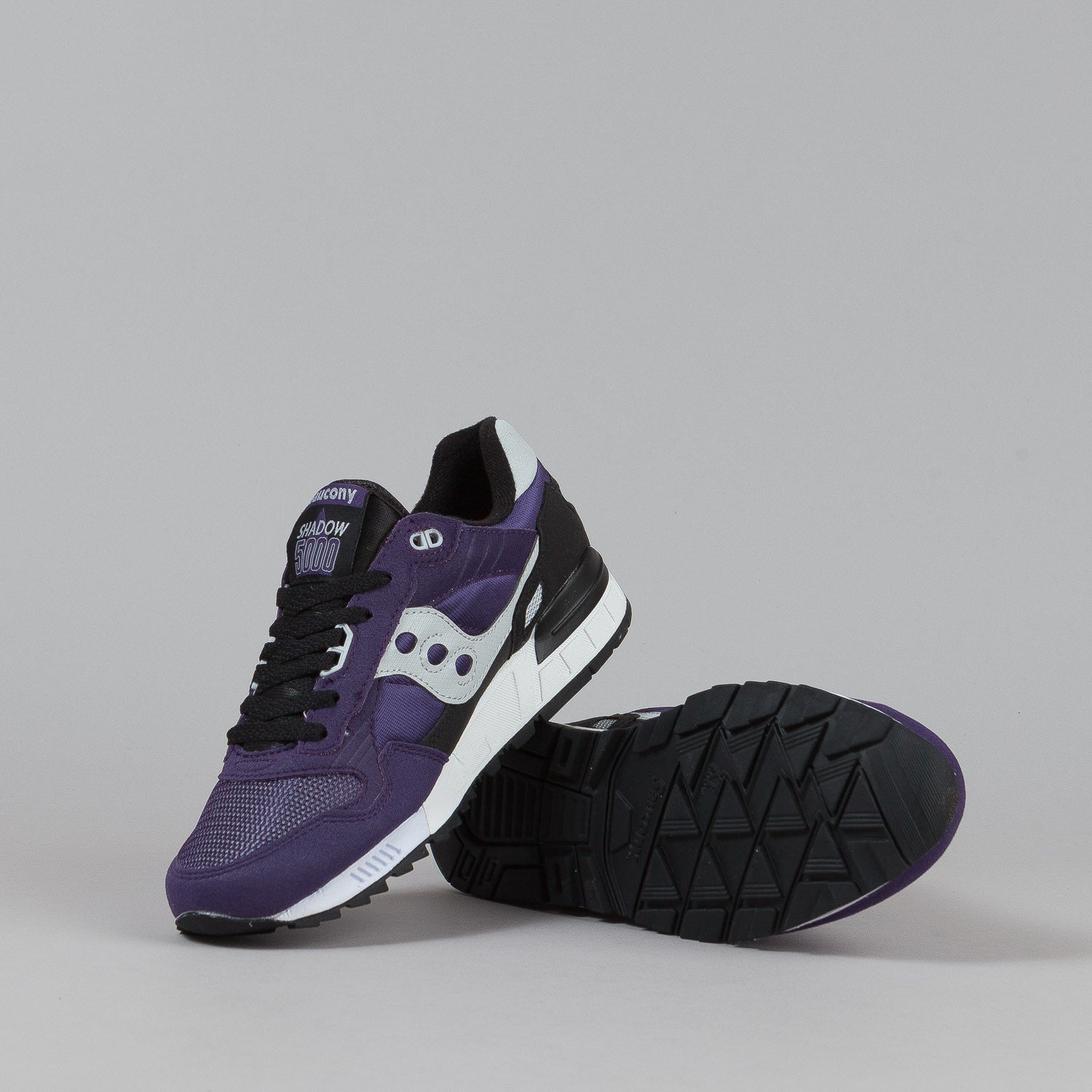 saucony shadow 5000 black purple