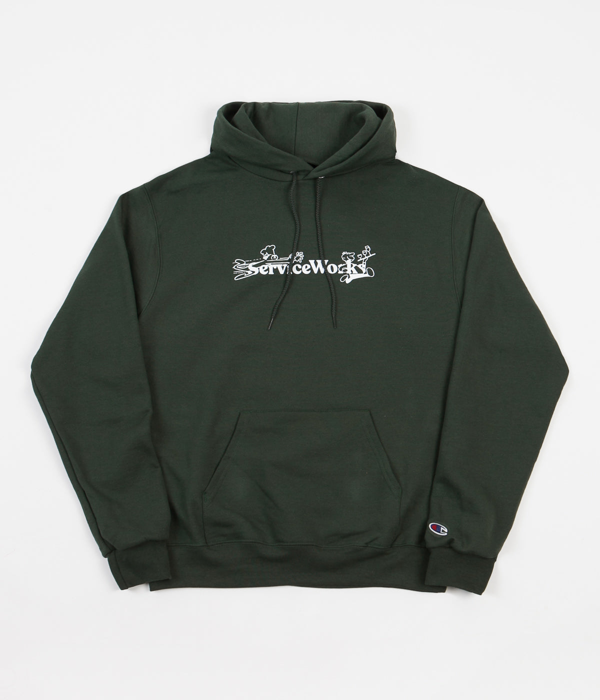 Service Works Chase Hoodie Forest