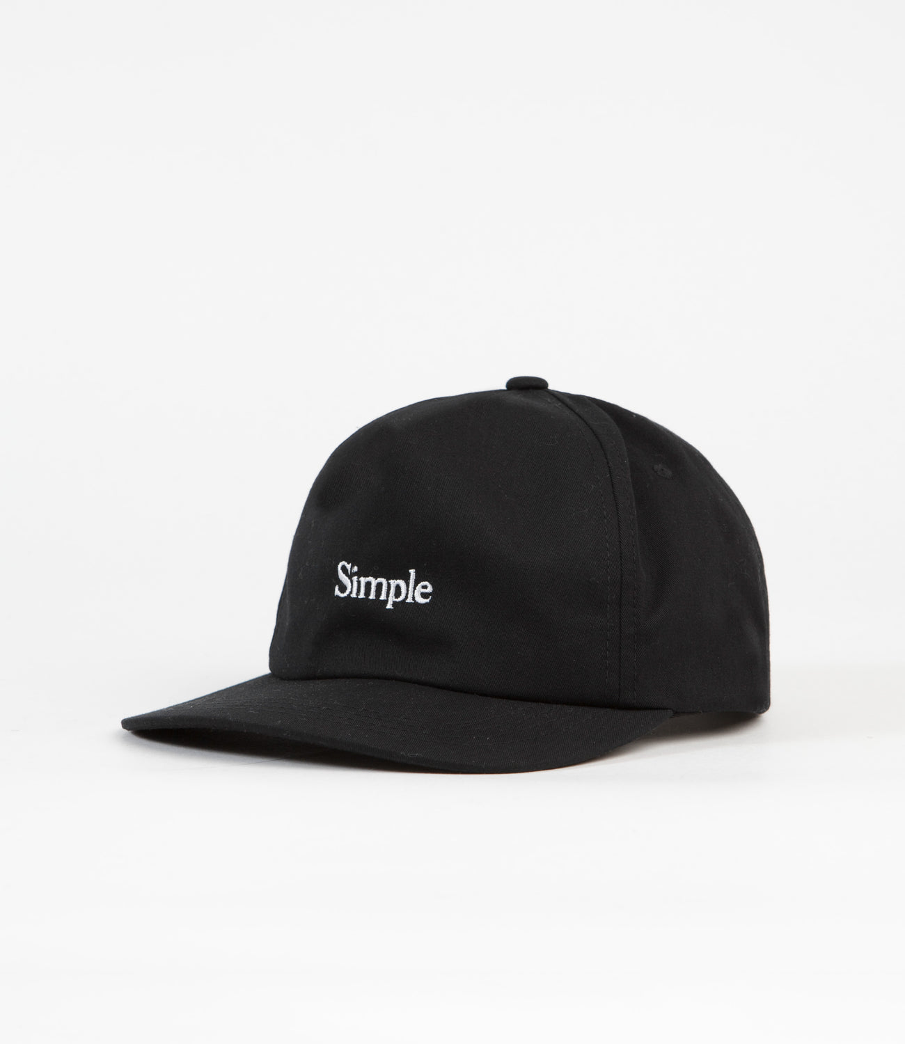 simple black cap