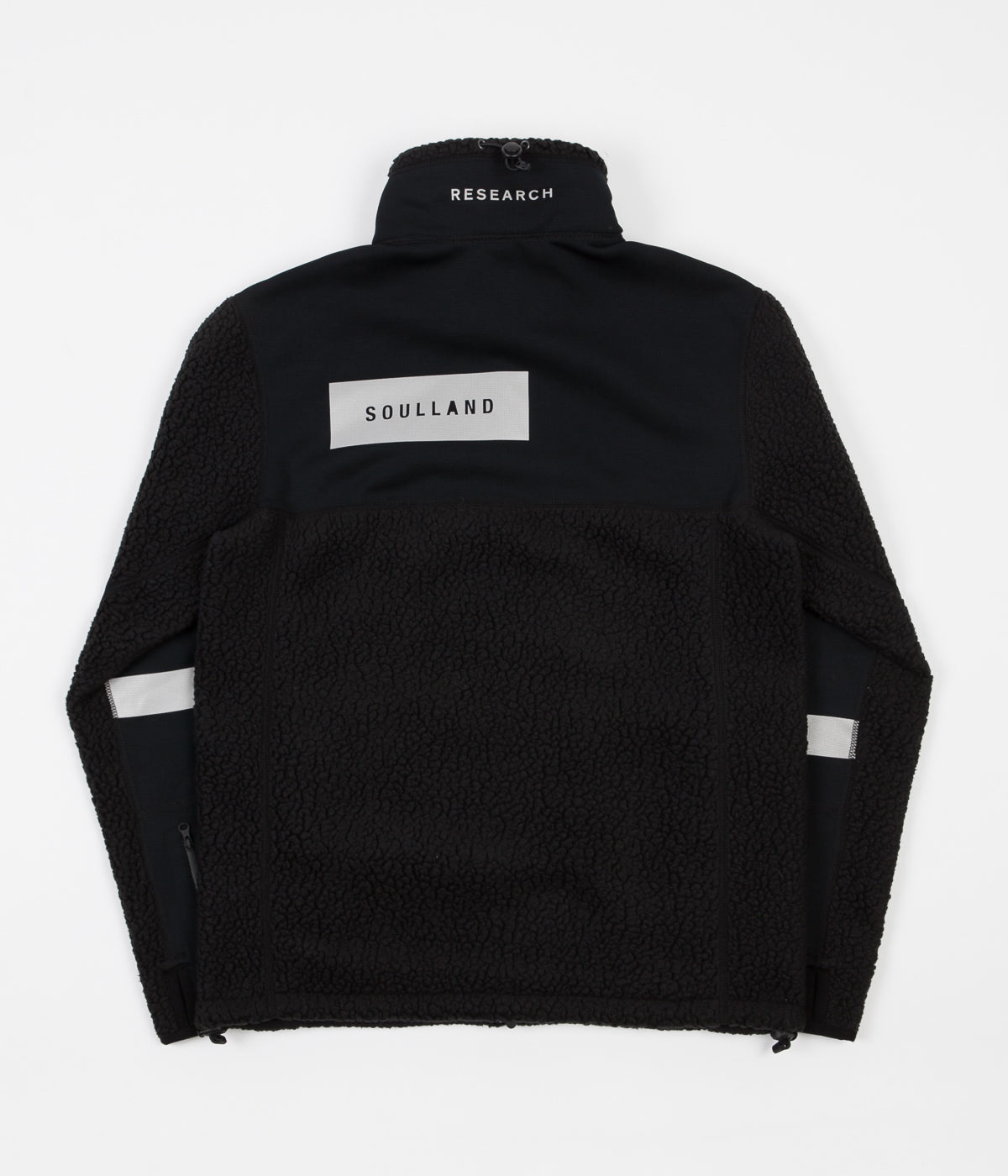 Soulland X 66¡North Fleece Jacket - Black | Flatspot