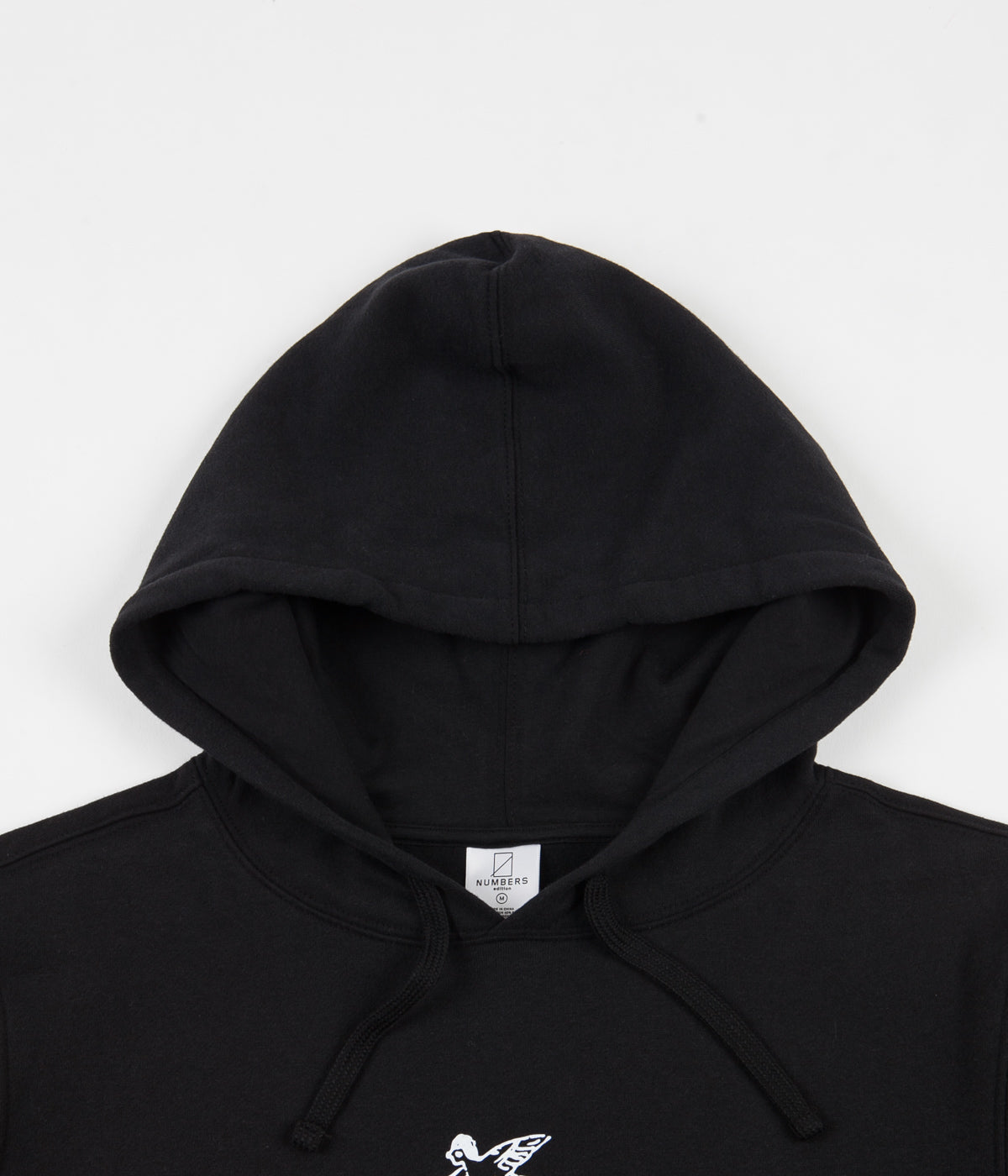 white black pyramid hoodie