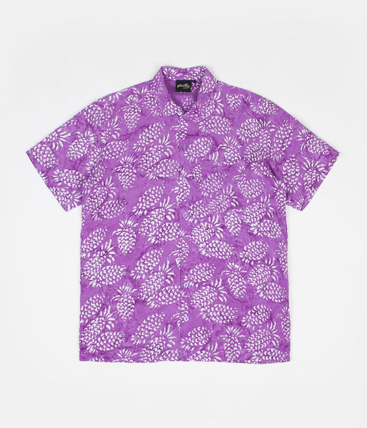 Stan Ray Kelapa Batik  Shirt Pina Batik  Purple Flatspot