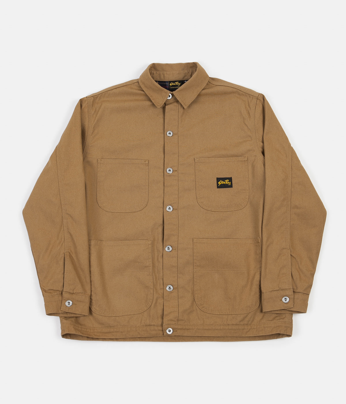 Stan Ray Lined Barn Coat - Washed Brown 