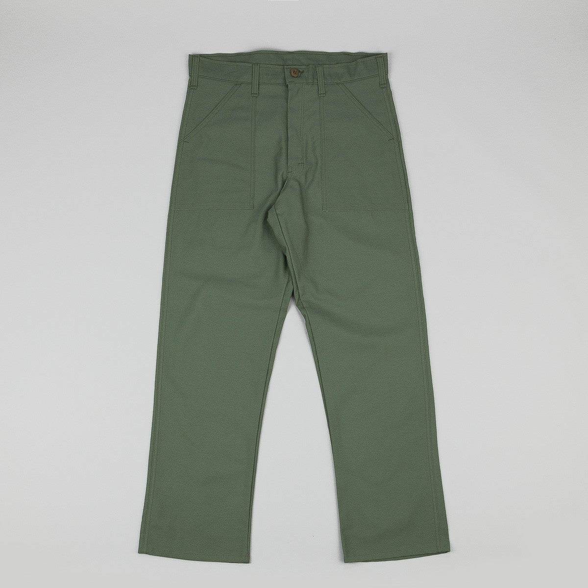 Stan Ray Original 107 4 Pocket Fatigue Trousers - Green | Flatspot