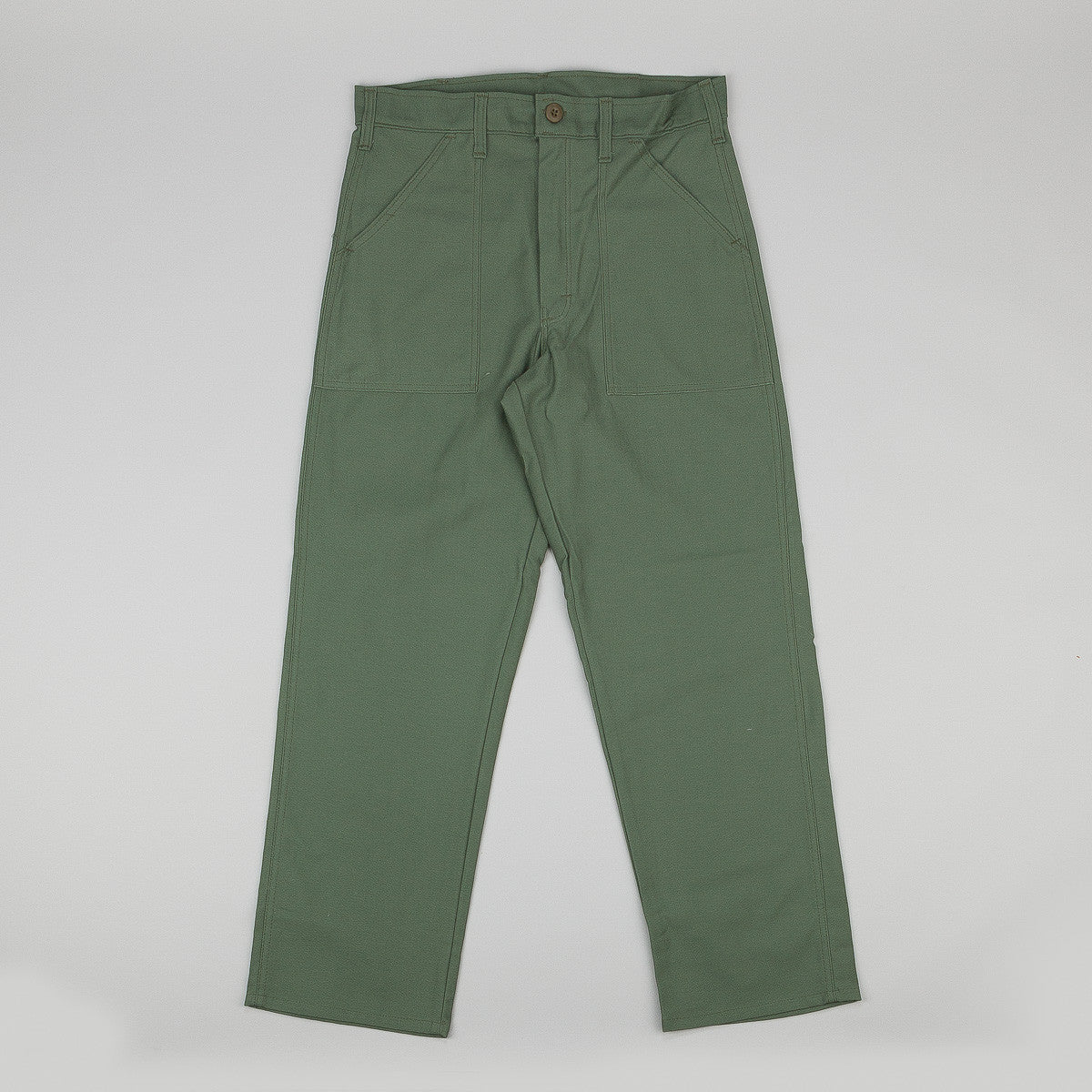 Stan Ray Original 107 4 Pocket Fatigue Trousers - Green | Flatspot