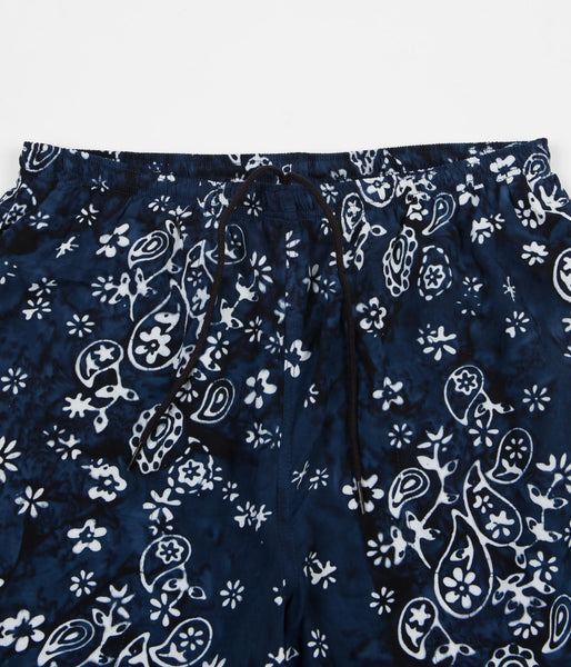 Stan Ray Pantai Shorts Indigo Bandana Batik  Flatspot