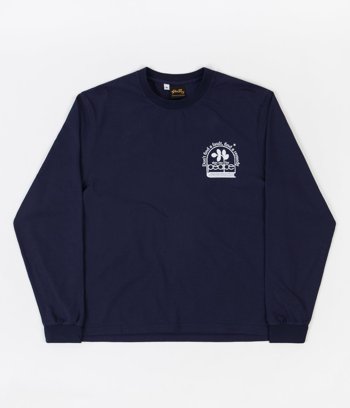 Stan Ray Remedy Long Sleeve T Shirt Navy Fitforhealth