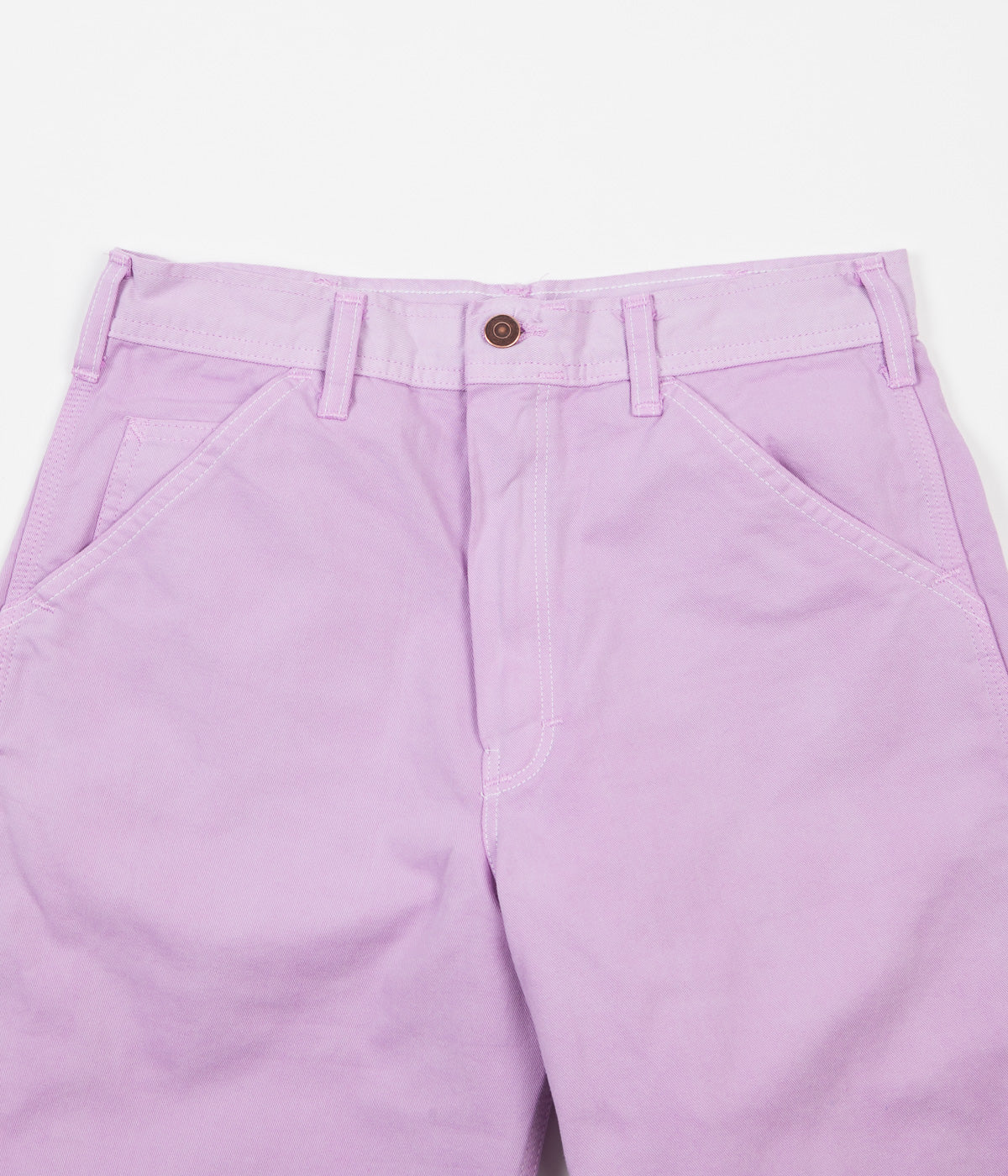 Stan Ray Single Knee Painter Pant Trousers - Faded Magenta Overdye ...