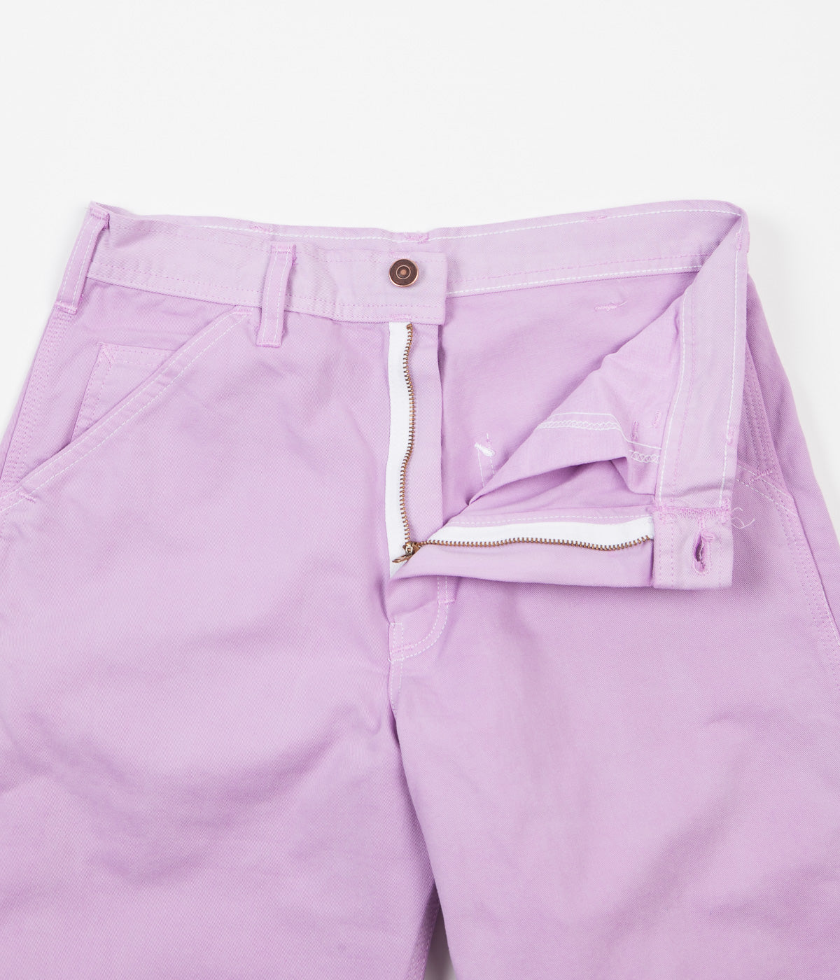 Stan Ray Single Knee Painter Pant Trousers - Faded Magenta Overdye ...