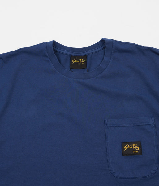 Stan Ray Stan Patch Pocket T-Shirt - Indigo | Flatspot