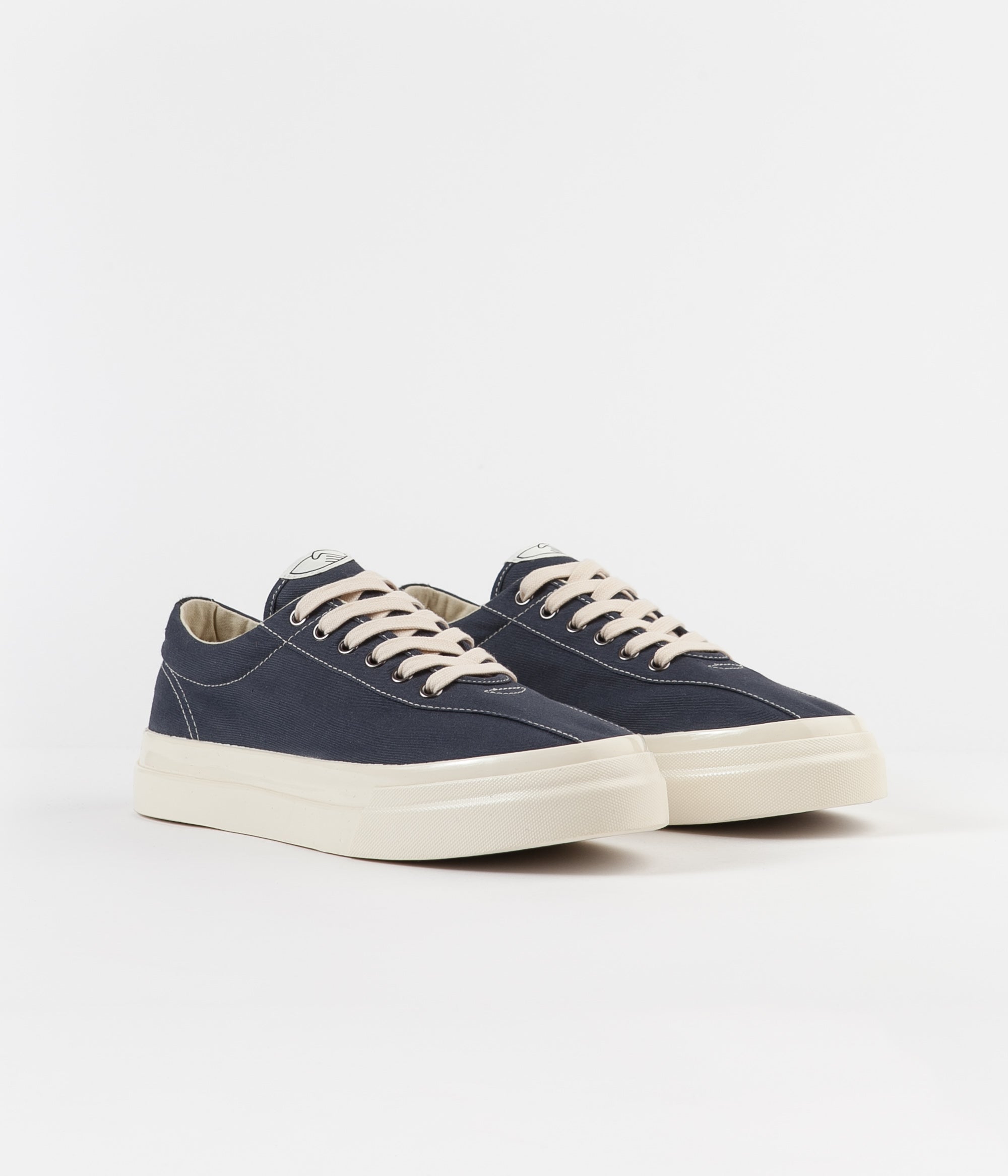 Stepney Workers Club Dellow Canvas Shoes - Petrol | Flatspot