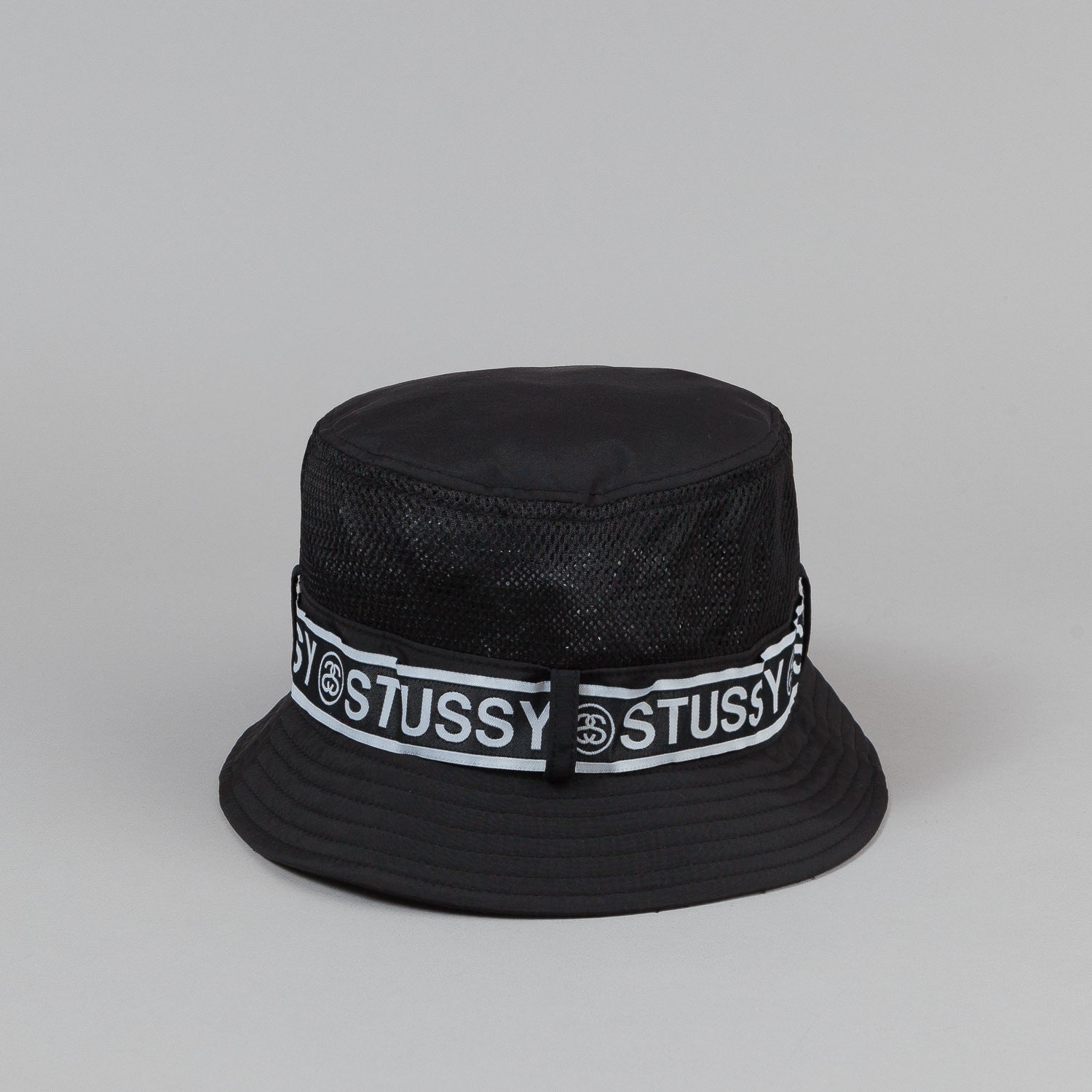 Stussy Band Bucket Hat - Black | Flatspot