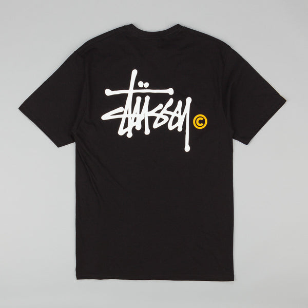 Stussy Basic Logo T-Shirt - Black | Flatspot