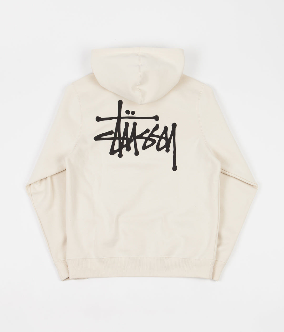 Stussy Basic Stussy Hoodie - Cement | Flatspot