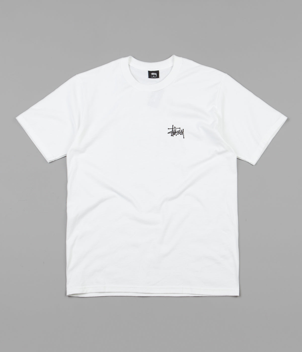 Stussy Basic Stussy T-Shirt - White | Flatspot
