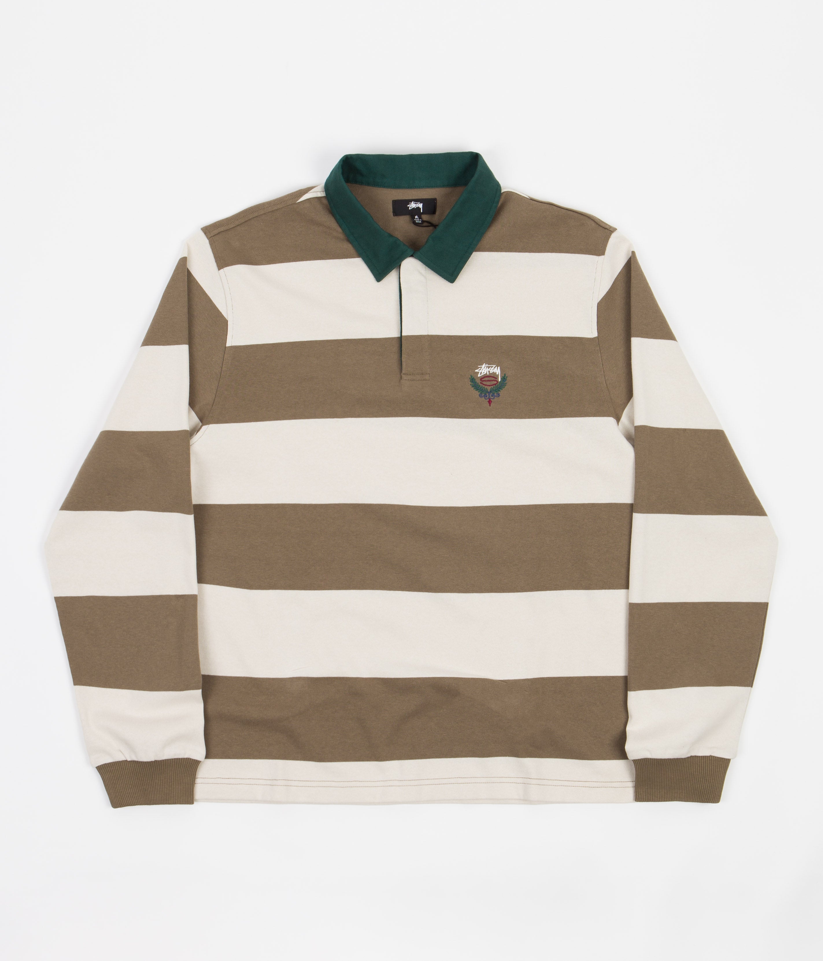 Stussy BIG STRIPE RUGBY POLO SHRIT Sサイズ