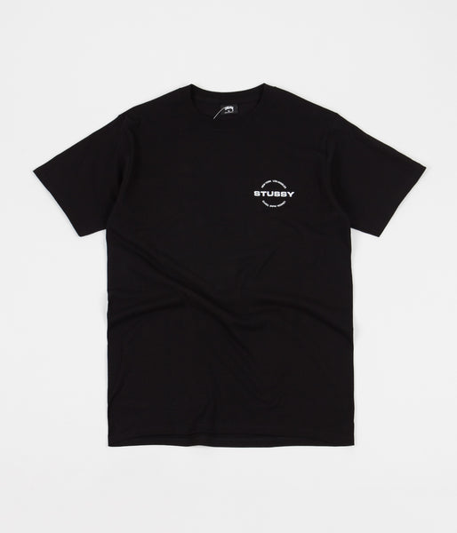 Stussy City Circle T-Shirt - Black | Flatspot
