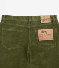 Stussy Corduroy Big Ol Jeans - Olive | Flatspot