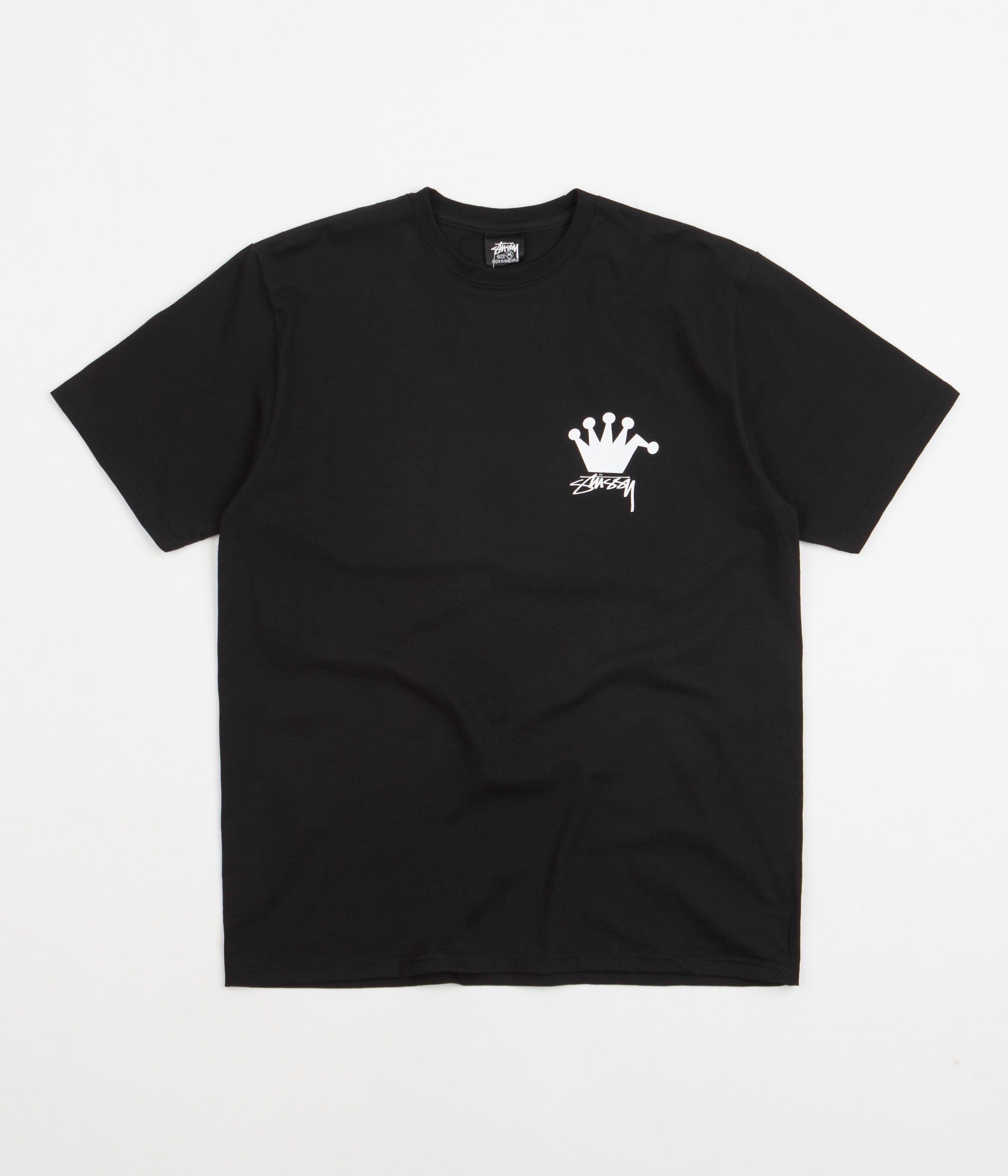 Stussy LB Crown T-Shirt - Black | Flatspot