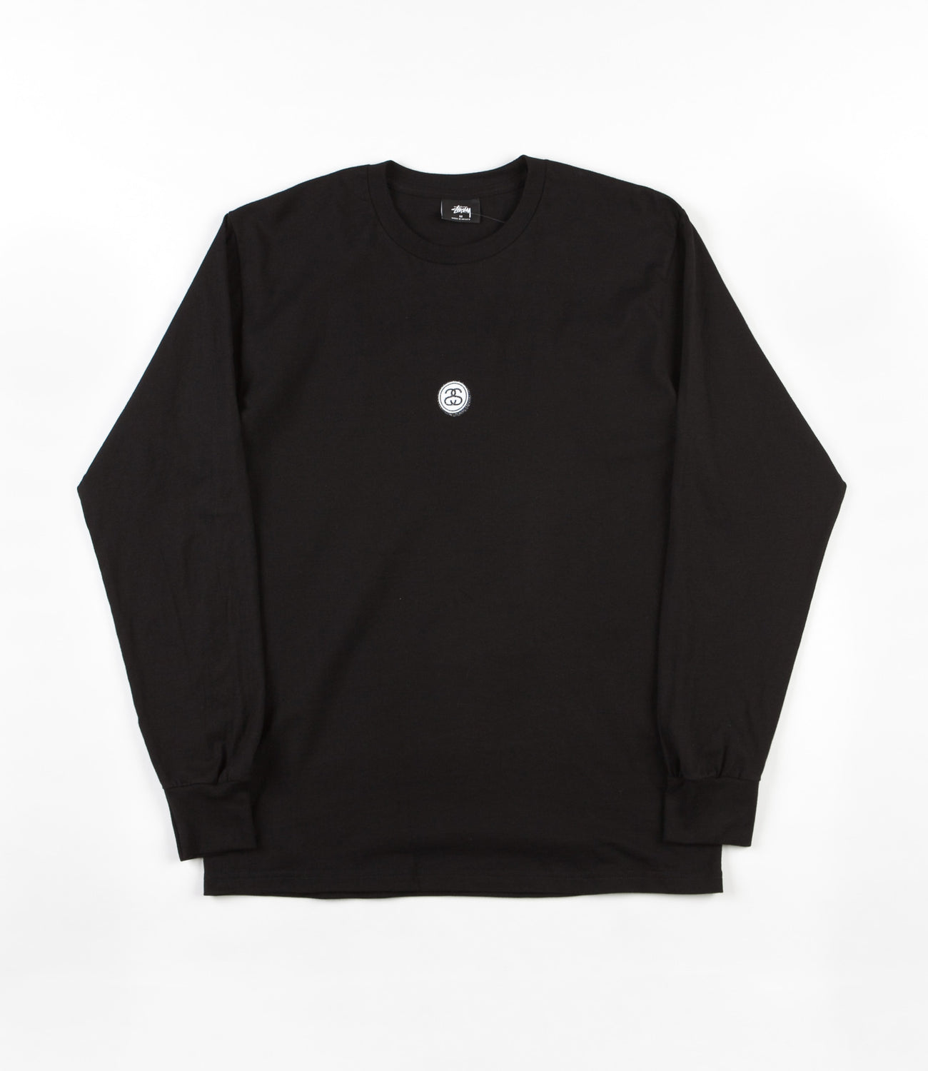 Stussy Lil' Link Long Sleeve T-Shirt - Black | Flatspot