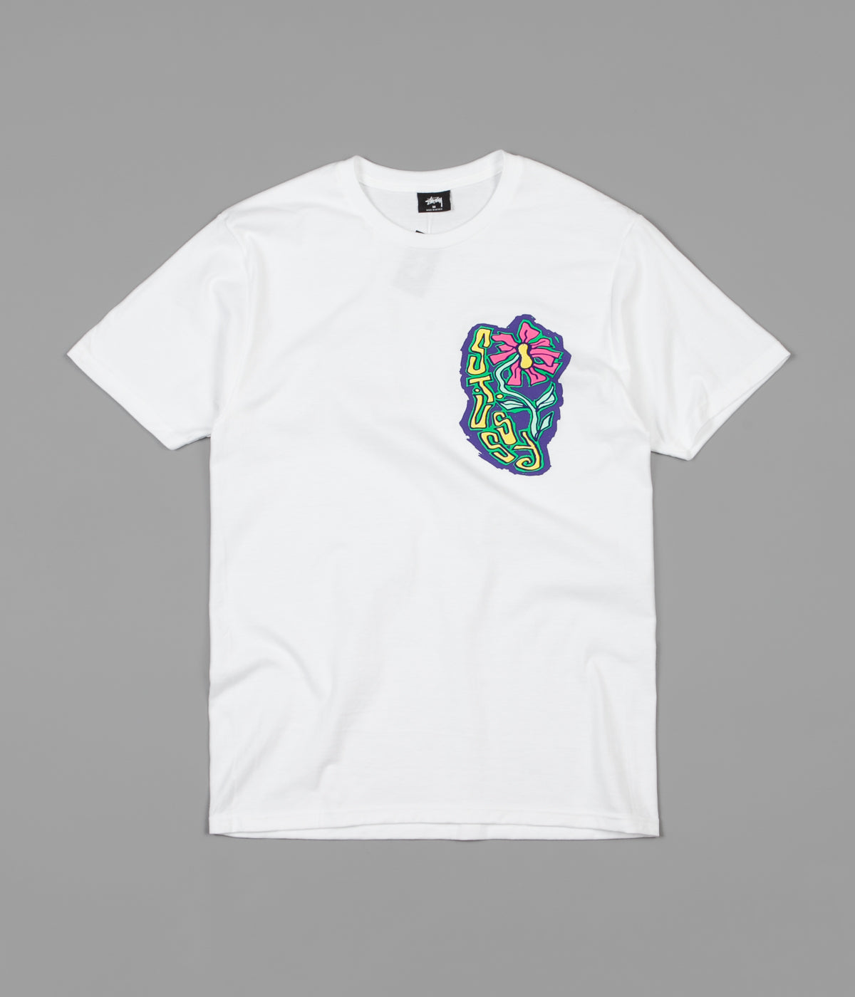 Stussy Melted T-Shirt - White | Flatspot