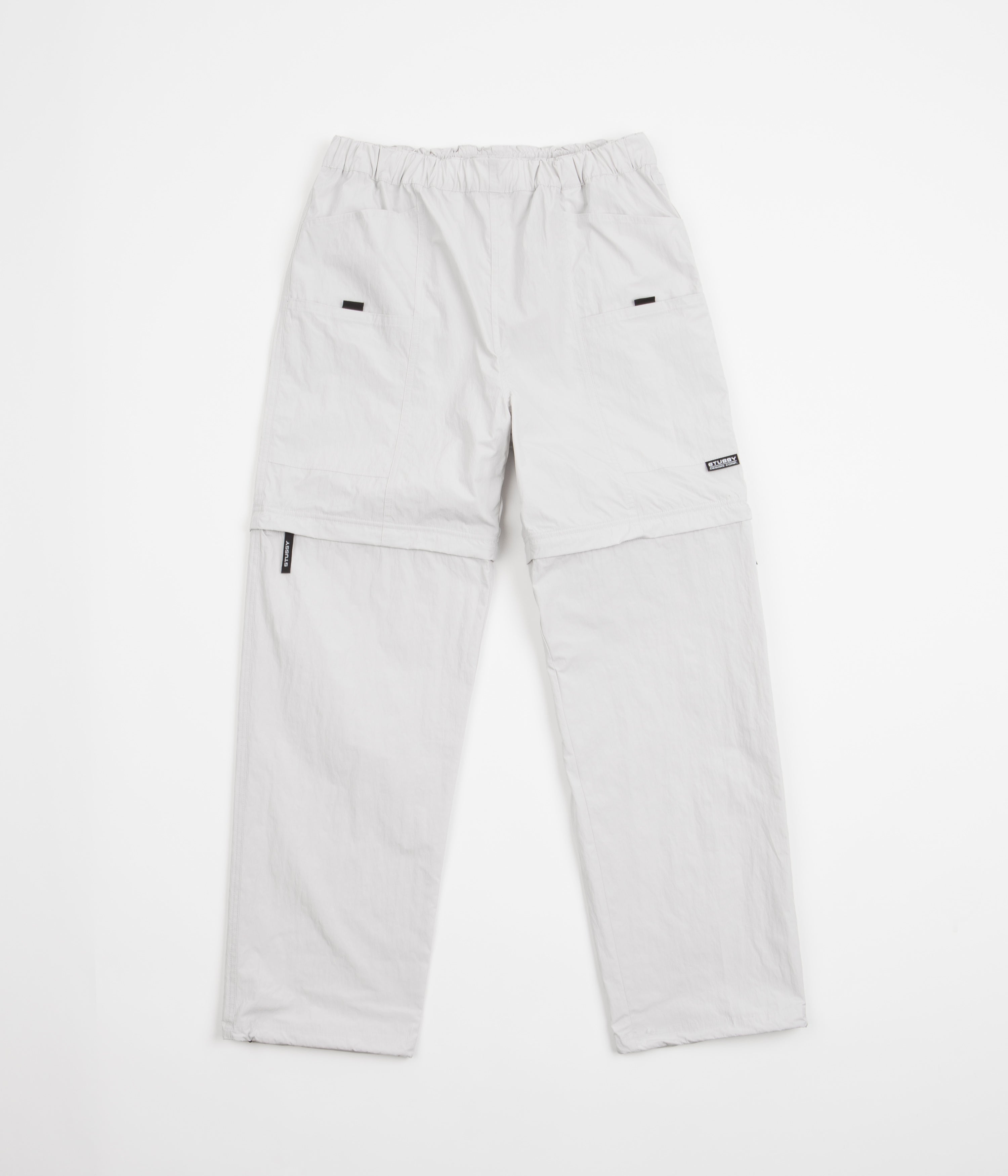 Stussy Nyco Convertible Pants - Light Grey | WASHINGTON DEE CEE