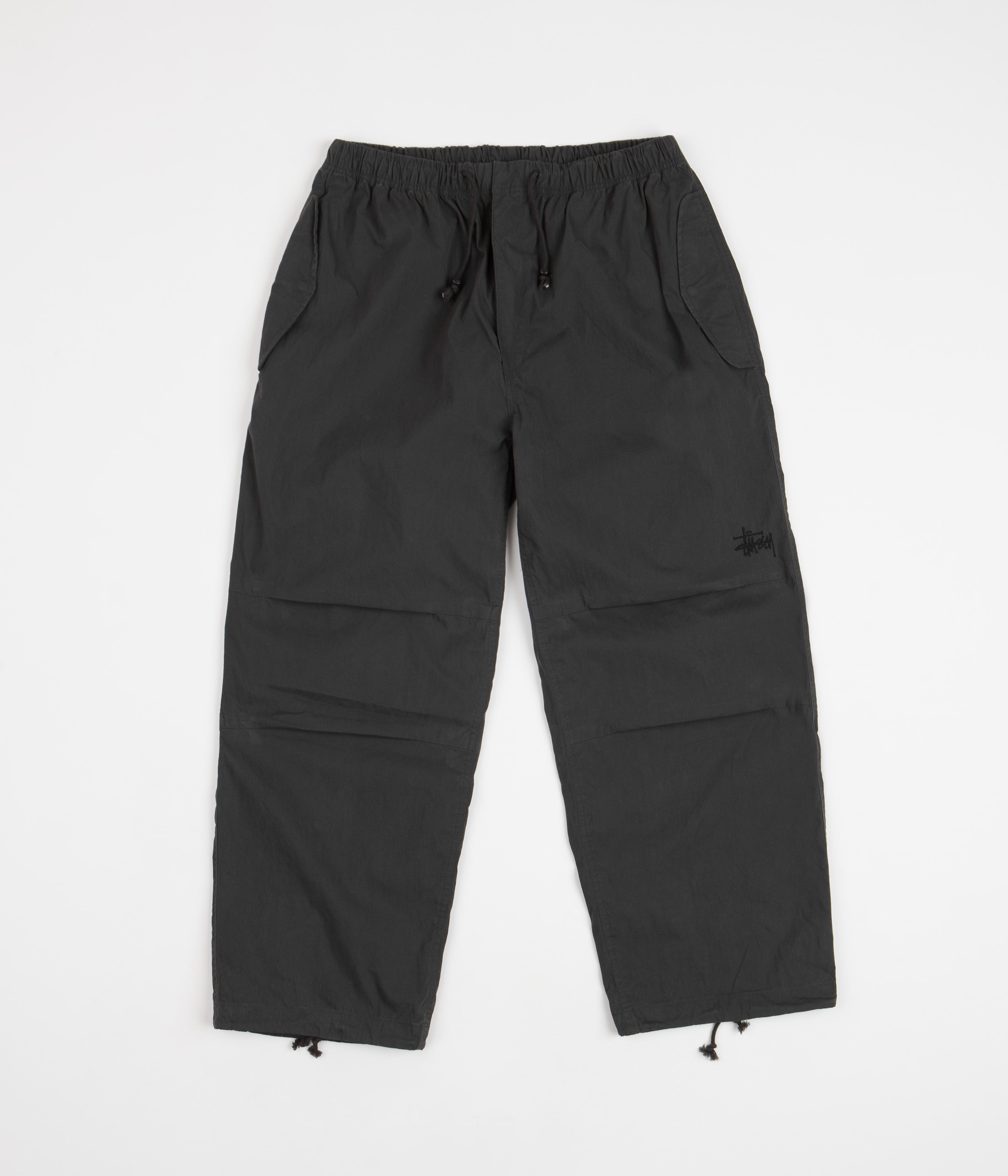 Stussy Nyco Over Trousers - Washed Black