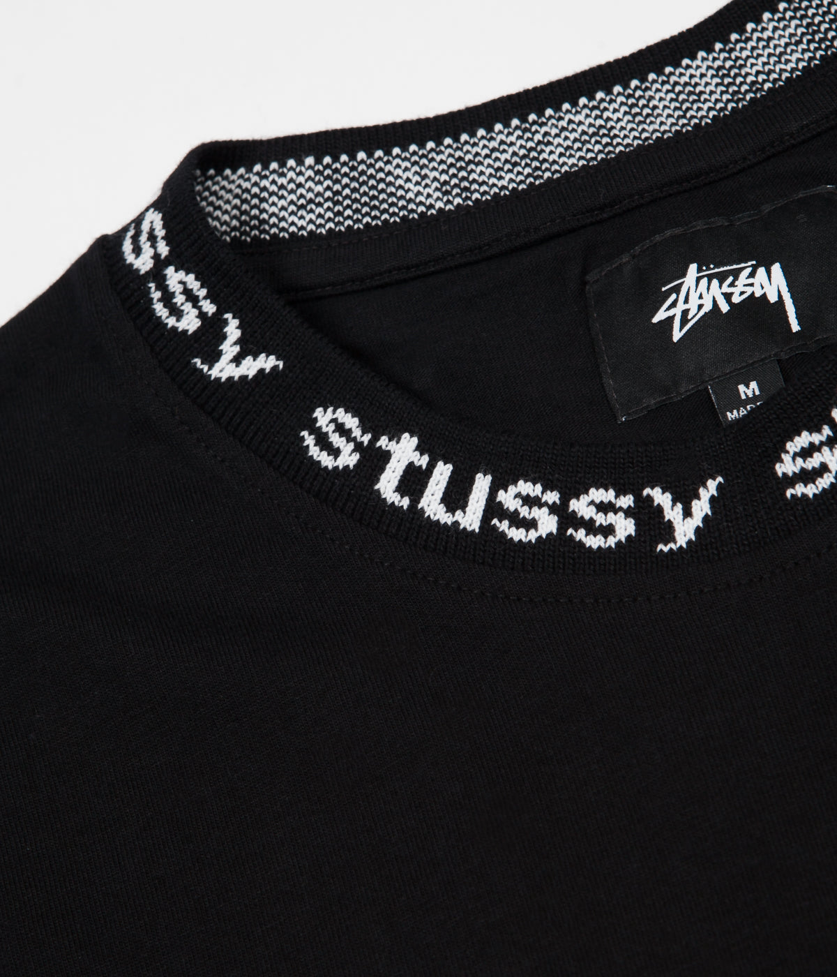 stussy owen long sleeve crew sweatshirt