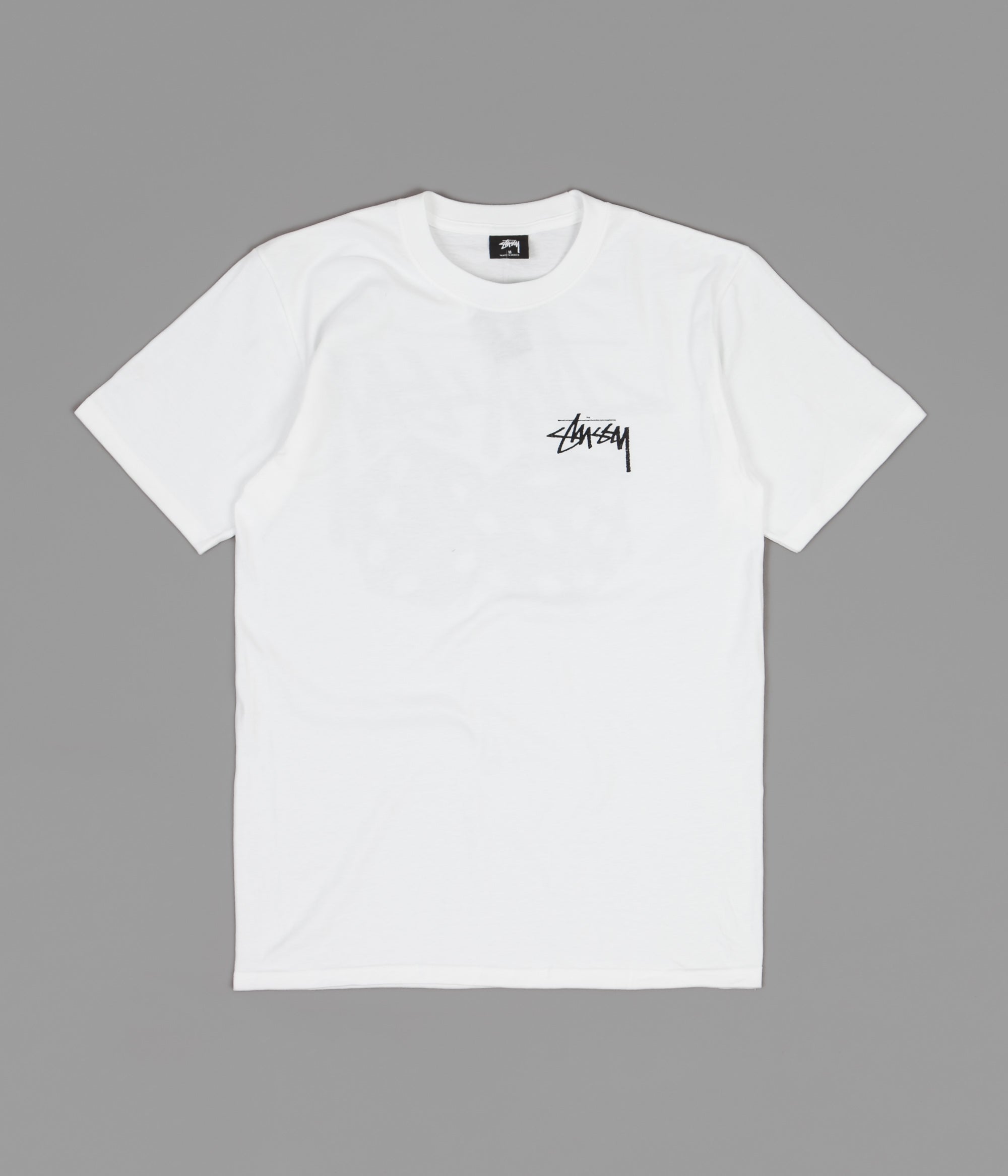 Stussy Pair Of Dice T-Shirt - White | Flatspot