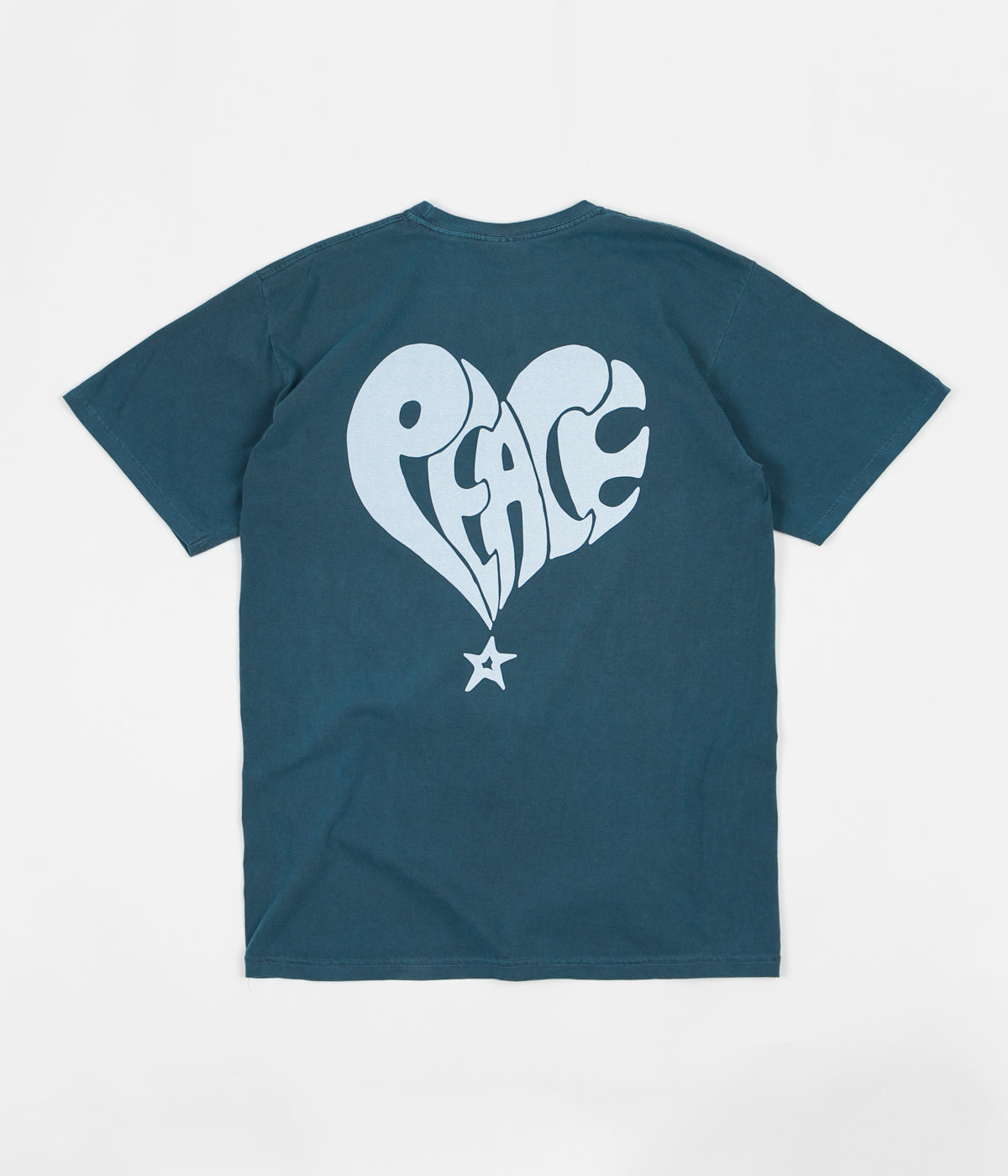 Stussy Peace Pigment Dyed T-Shirt - Slate