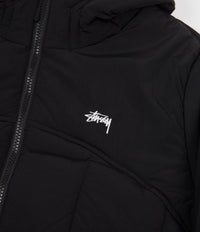 Stussy Primaloft Mountain Jacket - Black | Flatspot