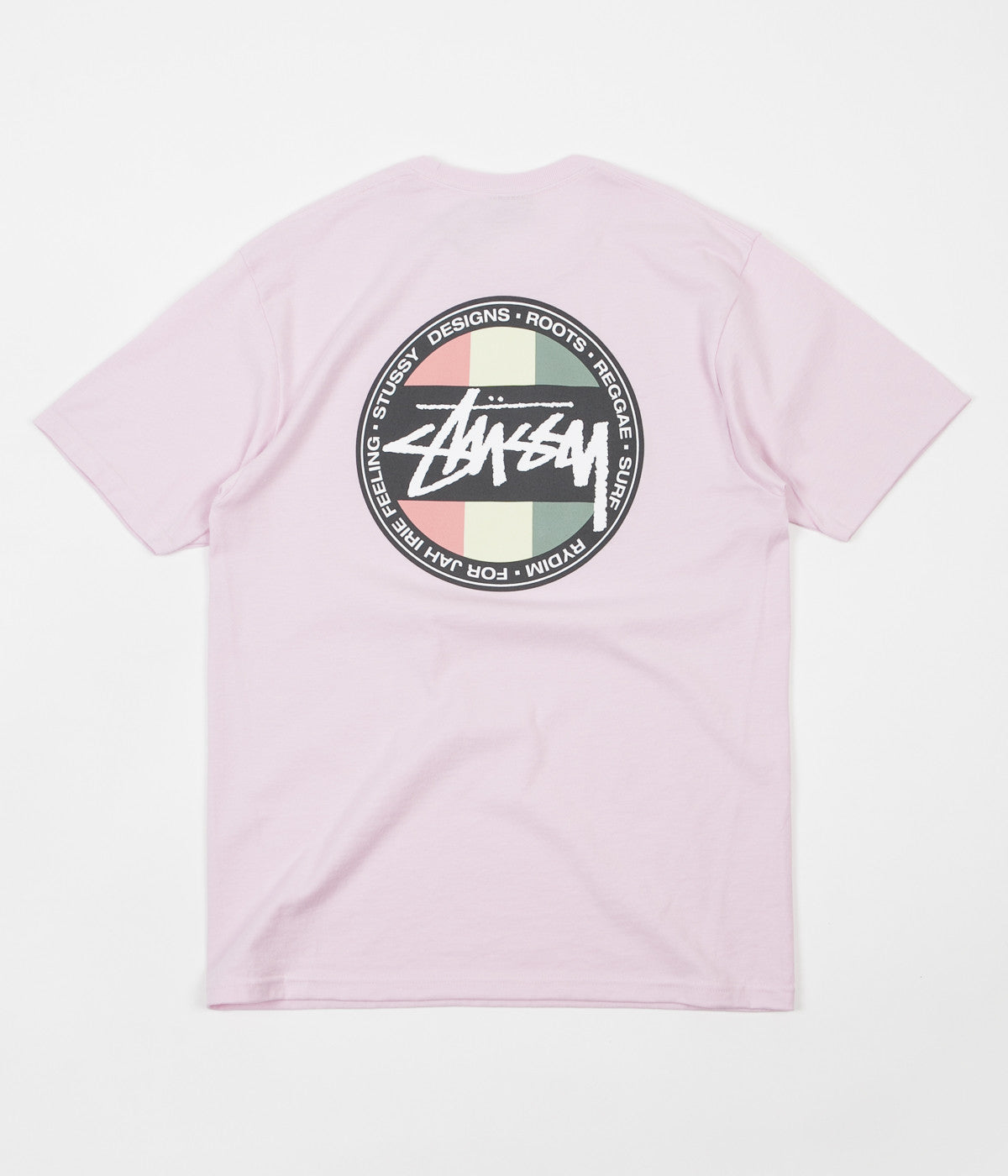 Stussy Reggae Surf Dot T-Shirt - Light Lavender | Flatspot