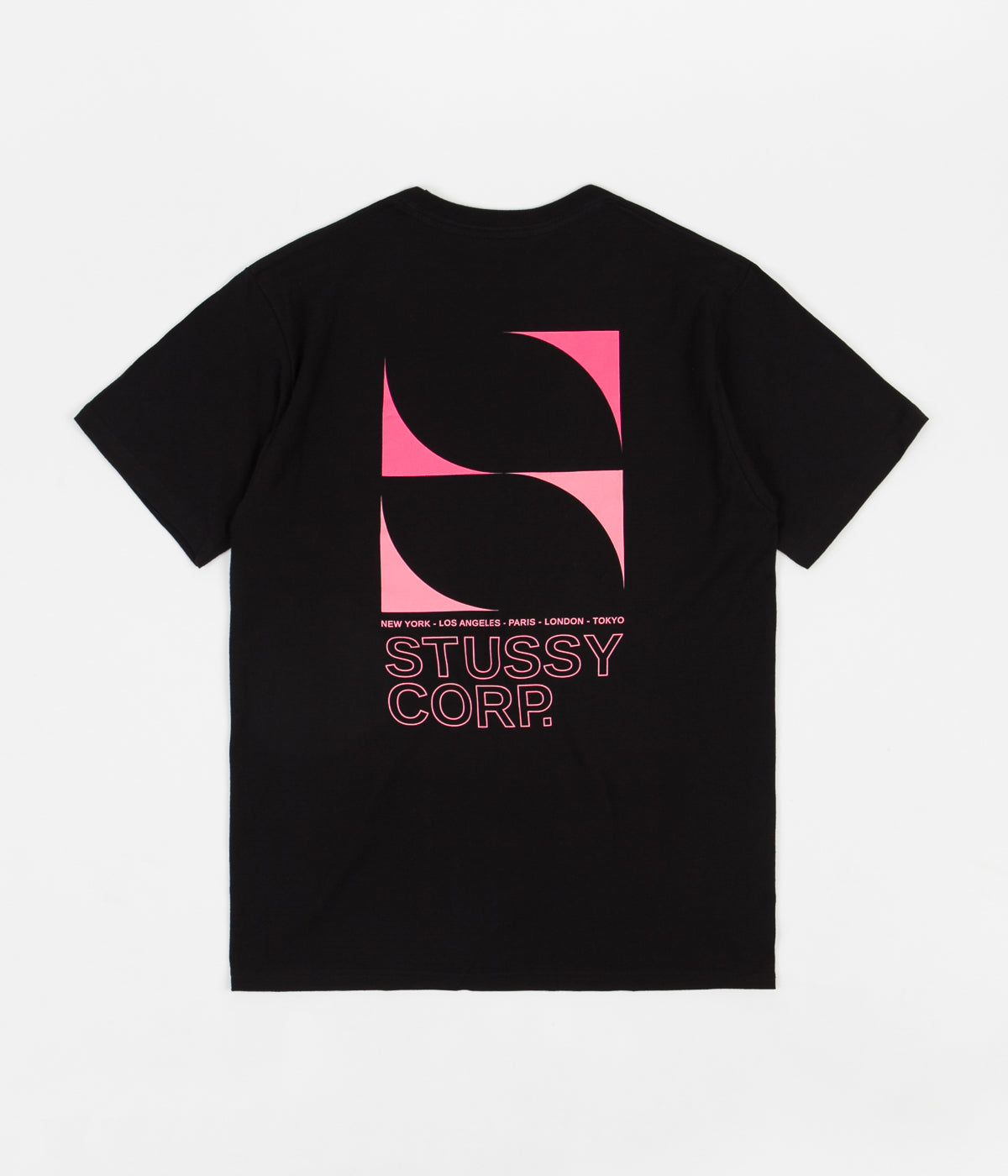 Stussy S Square T-Shirt - Black | Flatspot