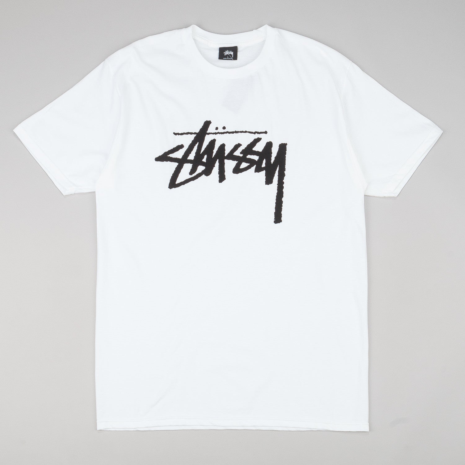 Stussy Stock T Shirt White | Flatspot