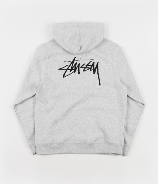 Stussy Stussy Applique Hoodie - Ash Heather | Flatspot