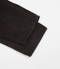 Stussy Washed Canvas Big Ol Jeans - Black | Flatspot