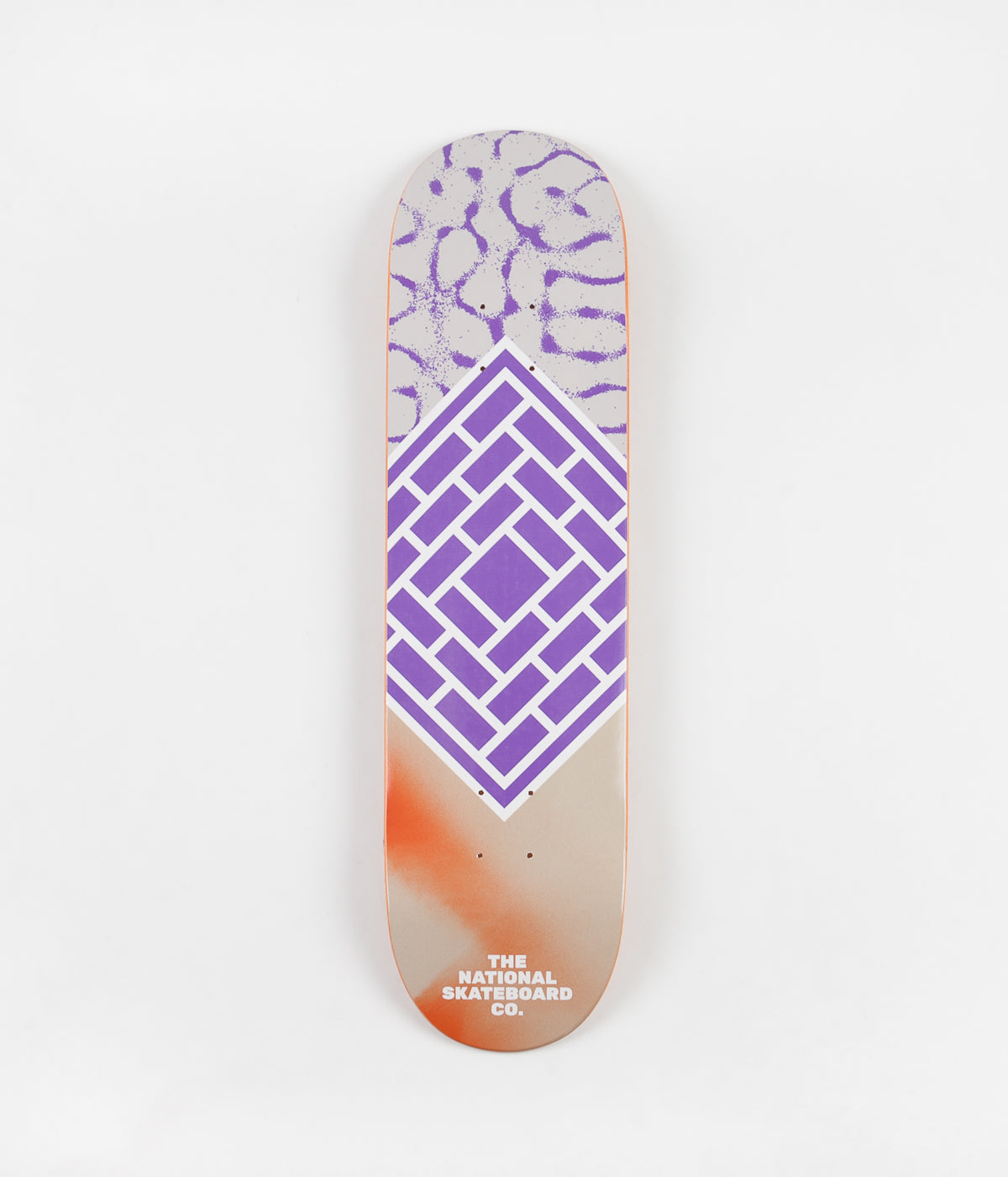 The National Skateboard Co Classic Deck - Purple / Medium Concave - 8 ...