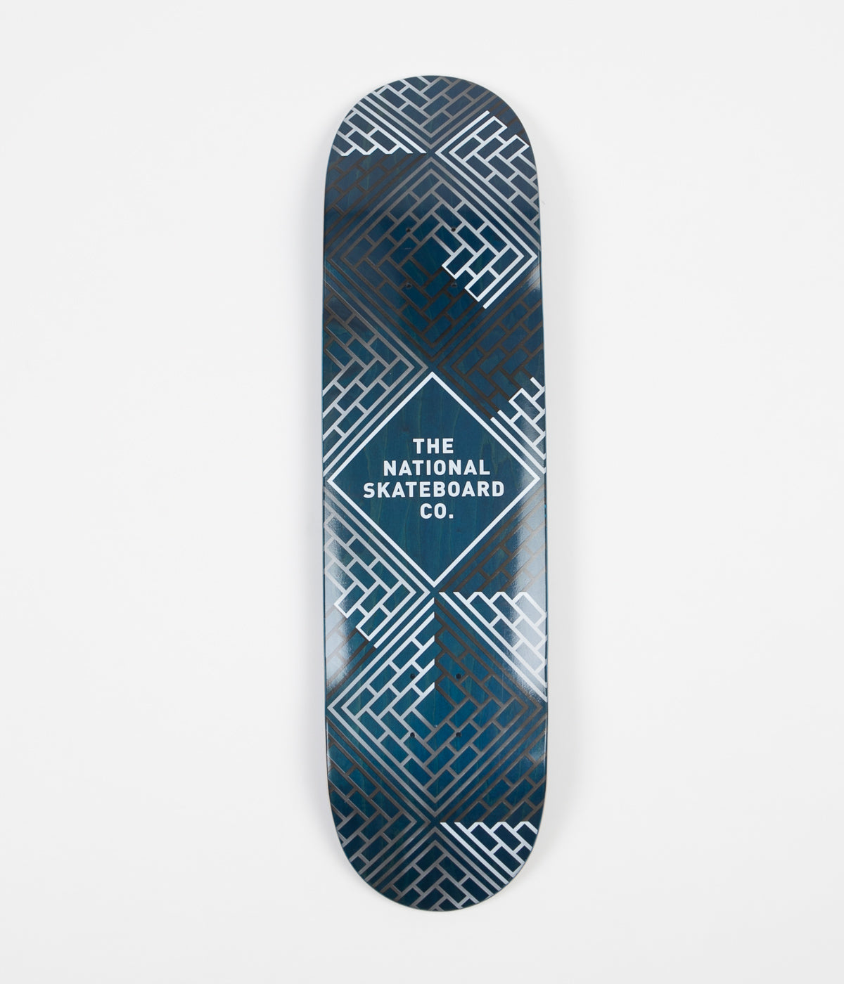 The National Skateboard Company Classic Deck - Black Wash ...