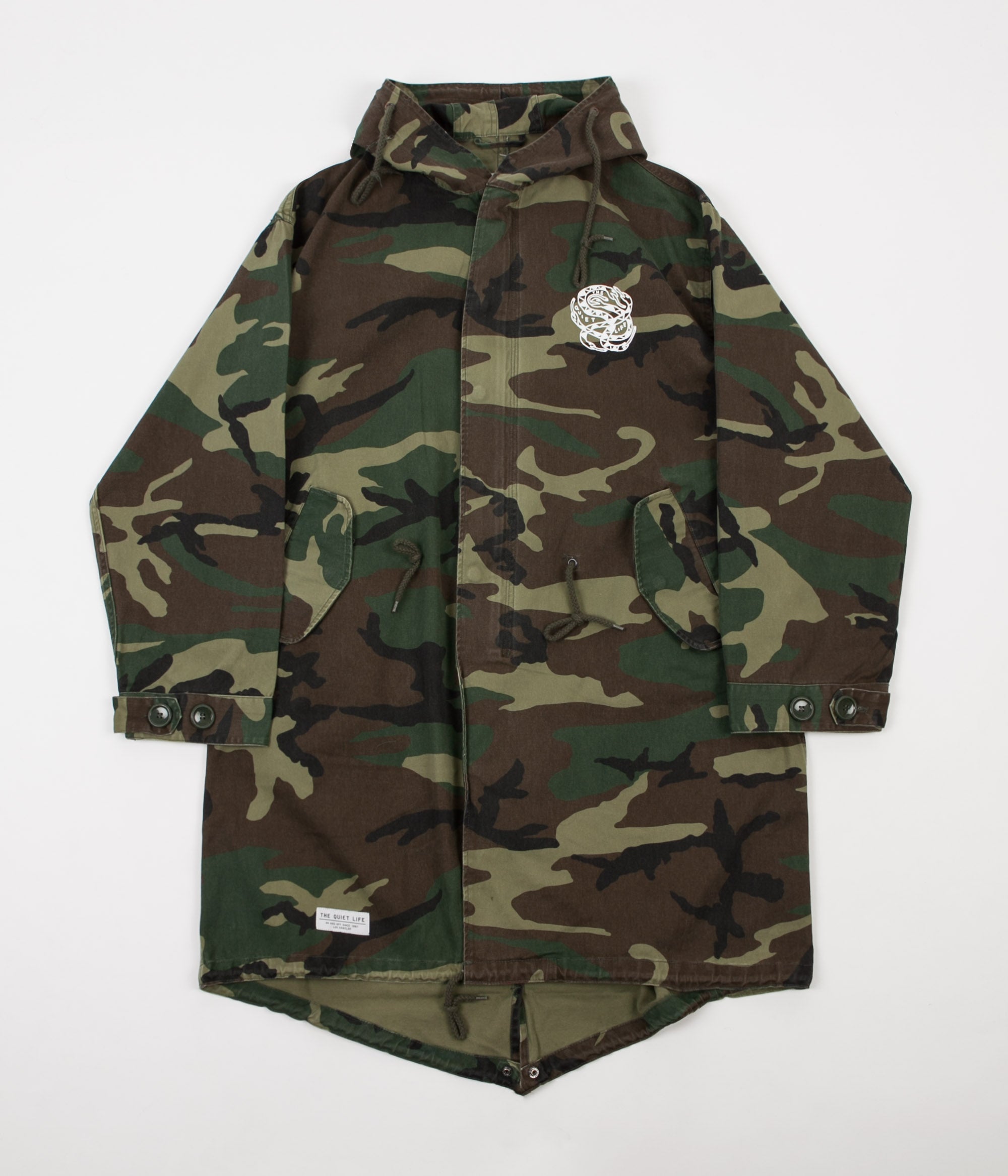 The Quiet Life Snakepit M 51 Fishtail Parka Jacket Camouflage Flatspot