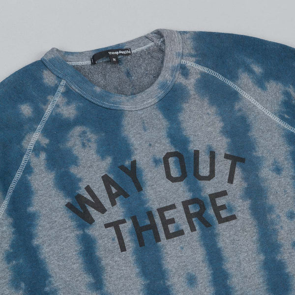 The Quiet Life Way Out There Sweatshirt - Tie Dye Heather Grey | Flatspot