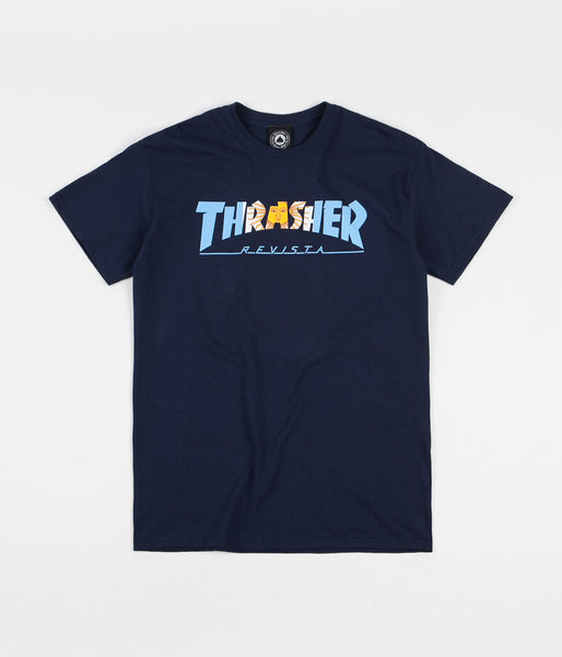 Thrasher Argentina T-Shirt - Navy | Flatspot