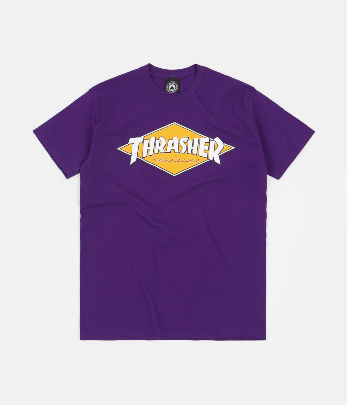 Thrasher Diamond Logo T-Shirt - Purple | Flatspot