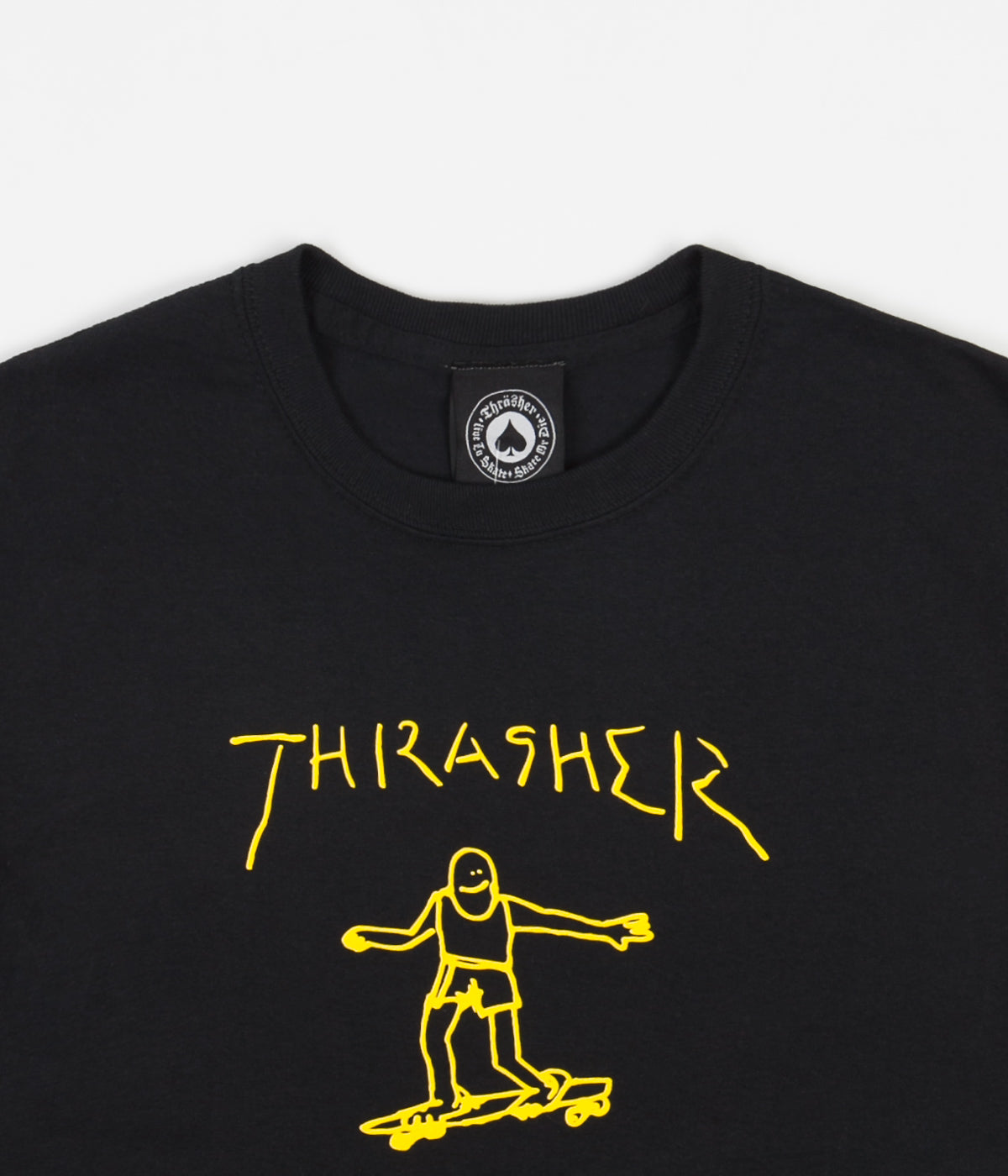 Thrasher Gonz T-Shirt - Black | Flatspot