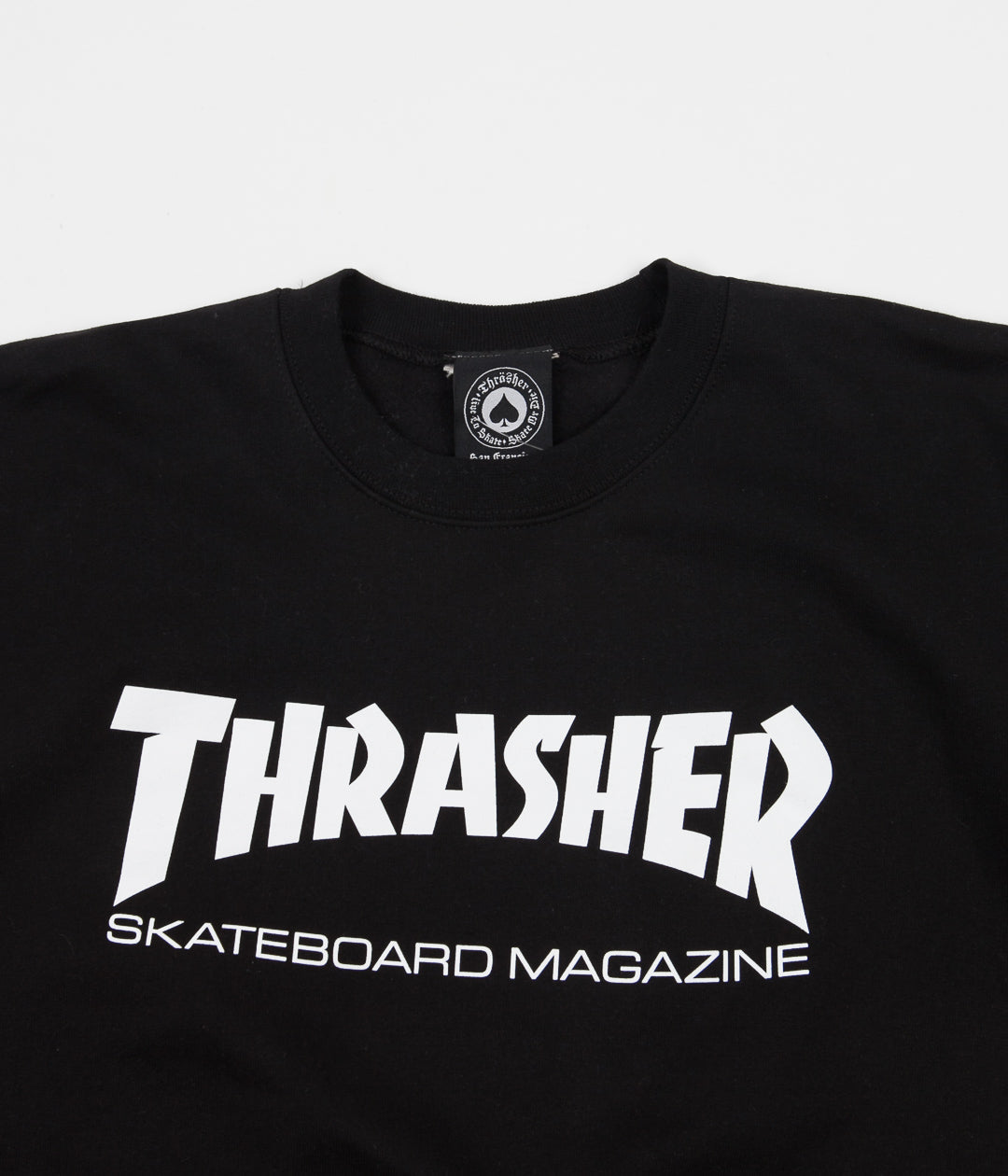 Thrasher Skate Mag Crewneck Sweatshirt - Black | Flatspot