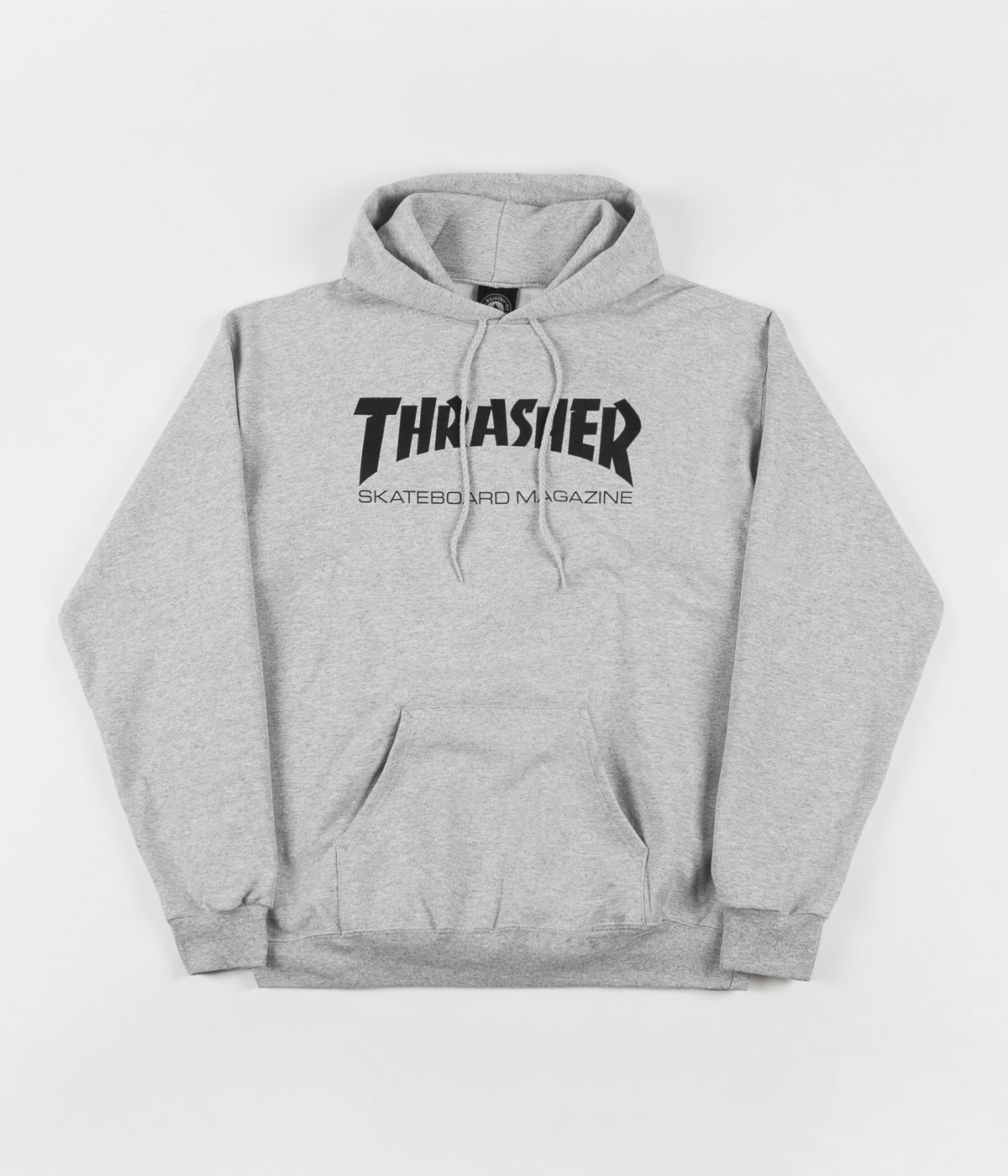 Thrasher Skate Mag Flatspot | Grey Heather - Hoodie