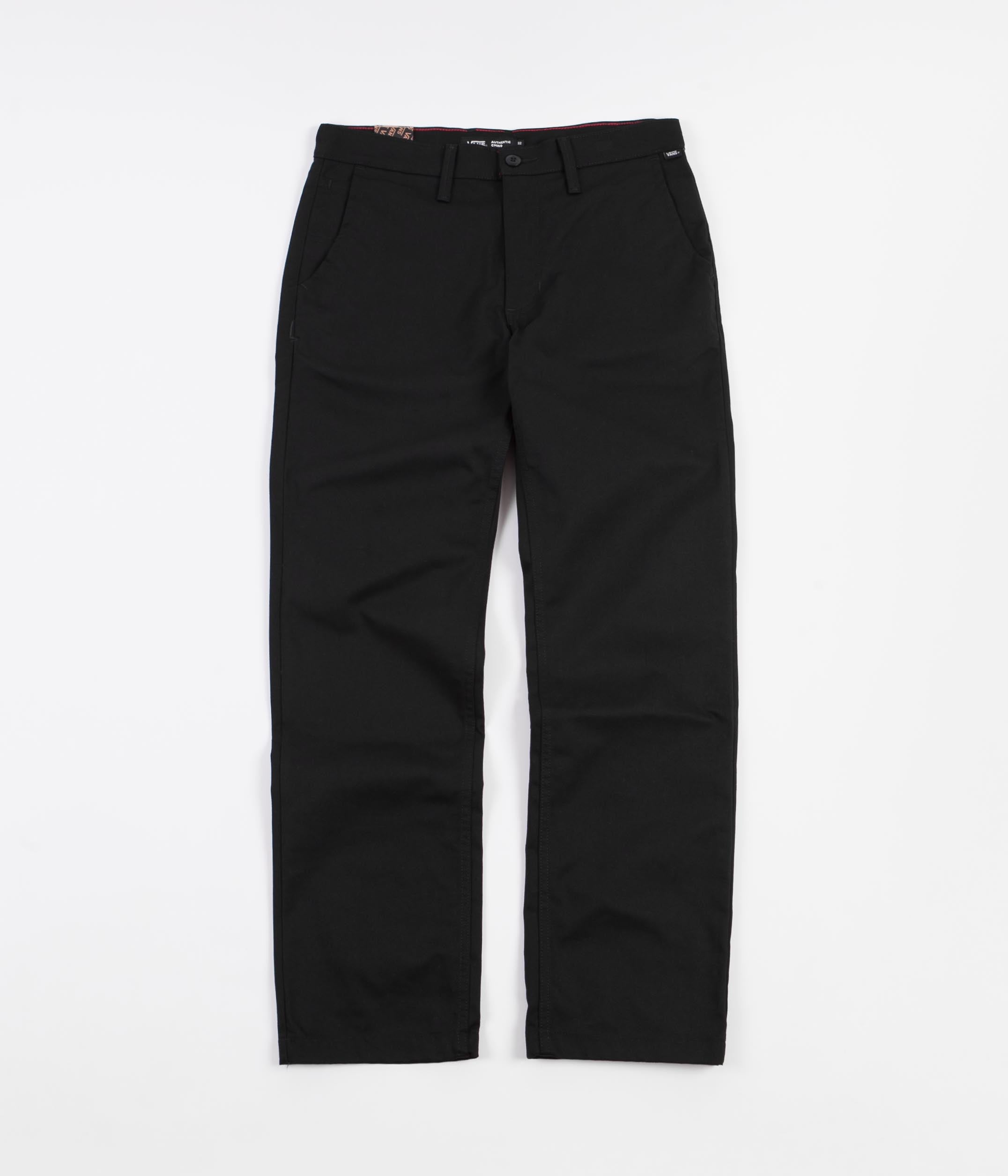 Vans Authentic Relaxed Chino Trousers - Black | Flatspot